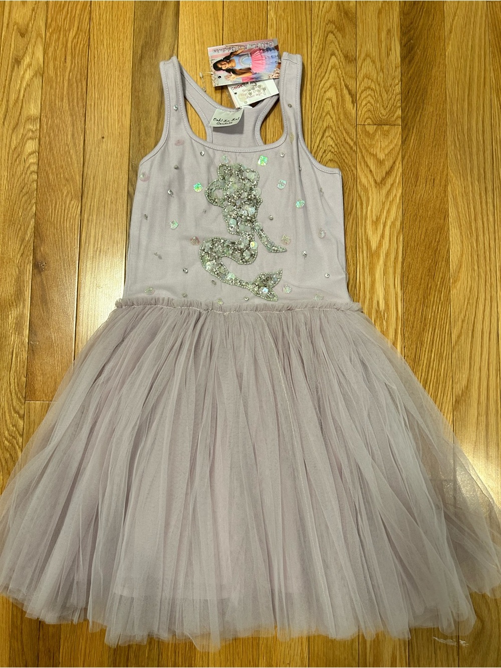 NWT Ooh La La Couture 8  Sequin Mermaid Tulle Dress